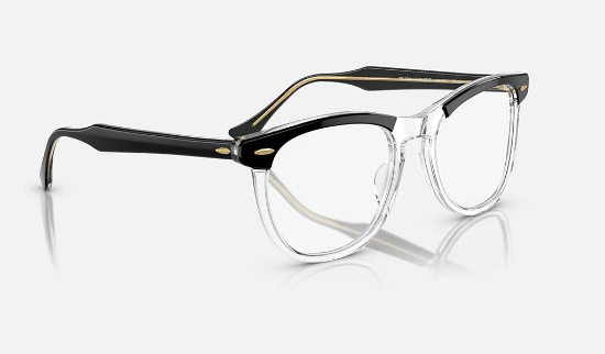 Ray-Ban RB2398 Eagleeye 1294GJ Şeffaf Üzeri Siyah Güneş Gözlüğü