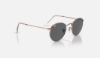 Ray-Ban RB3447 Round Metal 9202B1 Roze Altin Güneş Gözlüğü