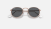 Ray-Ban RB3447 Round Metal 9202B1 Roze Altin Güneş Gözlüğü