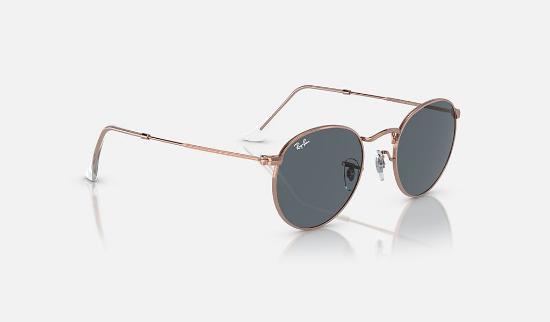 Ray-Ban RB3447 Round Metal 9202R5 Roze Altin Güneş Gözlüğü