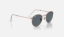 Ray-Ban RB3447 Round Metal 9202R5 Roze Altin Güneş Gözlüğü