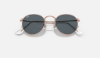 Ray-Ban RB3447 Round Metal 9202R5 Roze Altin Güneş Gözlüğü