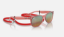 Ray-Ban Junior RJ9052S Junior New Wayfarer 7145A8 Opal Kirmizi Güneş Gözlüğü