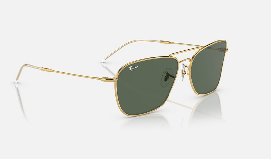 Ray-Ban RBR0102S Caravan Reverse 001/VR Altin Rengi Güneş Gözlüğü