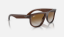 Ray-Ban RBR0501S Boyfriend Reverse 6709CB Şeffaf Kahverengi Güneş Gözlüğü