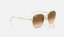 Ray-Ban RB3809  001/51 Altin Rengi Güneş Gözlüğü