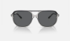 Ray-Ban RB2205 Bill One 1396B1 Şeffaf Gri Üzeri Koyu Gri Güneş Gözlüğü