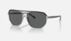 Ray-Ban RB2205 Bill One 1396B1 Şeffaf Gri Üzeri Koyu Gri Güneş Gözlüğü