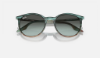 Ray-Ban RB2204  1394GK Çizgili Mavi Ve Yeşil Güneş Gözlüğü