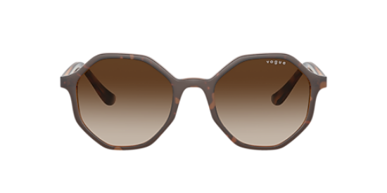 Vogue VO5222S  238613 Havana Ön Kisim/şeffaf Kahverengi Güneş Gözlüğü