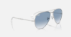 Ray-Ban Evolution RB3825 Old Aviator 003/3F Gümüş Güneş Gözlüğü Fotoğrafı