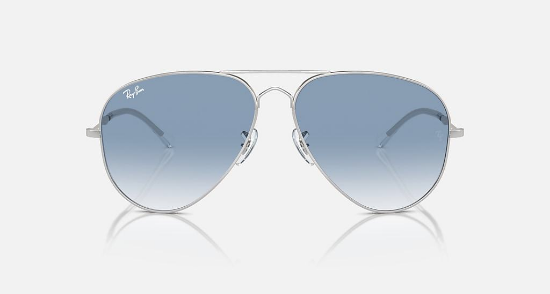 Ray-Ban Evolution RB3825 Old Aviator 003/3F Gümüş Güneş Gözlüğü Fotoğrafı