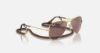 Ray-Ban Junior Kids Originals RJ9506S Junior Aviator 223/6G Altin Güneş Gözlüğü Fotoğrafı