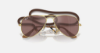 Ray-Ban Junior Kids Originals RJ9506S Junior Aviator 223/6G Altin Güneş Gözlüğü Fotoğrafı
