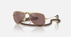 Ray-Ban Junior Kids Originals RJ9506S Junior Aviator 223/6G Altin Güneş Gözlüğü Fotoğrafı