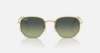 Ray-Ban Evolution RB3548 Hexagonal 001/BH Altin Güneş Gözlüğü Fotoğrafı