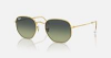 Ray-Ban Evolution RB3548 Hexagonal 001/BH Altin Güneş Gözlüğü Fotoğrafı