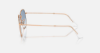 Ray-Ban Evolution RB3548 Hexagonal 92023F Rose Altin Güneş Gözlüğü Fotoğrafı