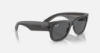 Ray-Ban Evolution RB0840S Mega Wayfarer 1406B1 Şeffaf Siyah Güneş Gözlüğü Fotoğrafı