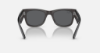 Ray-Ban Evolution RB0840S Mega Wayfarer 1406B1 Şeffaf Siyah Güneş Gözlüğü Fotoğrafı