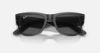 Ray-Ban Evolution RB0840S Mega Wayfarer 1406B1 Şeffaf Siyah Güneş Gözlüğü Fotoğrafı