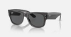 Ray-Ban Evolution RB0840S Mega Wayfarer 1406B1 Şeffaf Siyah Güneş Gözlüğü Fotoğrafı