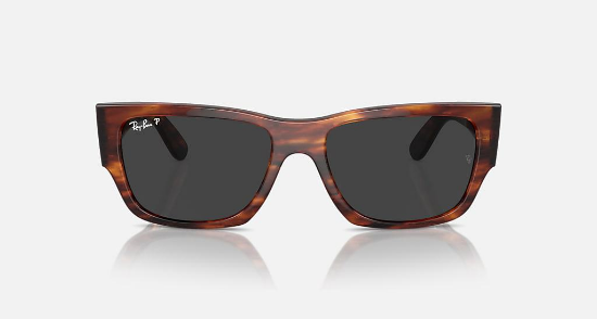 Ray-Ban Core RB0947S Carlos 954/48 Çizgili Havana Güneş Gözlüğü Fotoğrafı