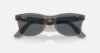 Ray-Ban Legacy RB2140 Wayfarer 1355R5 Şeffaf Üzerine Gri Güneş Gözlüğü Fotoğrafı