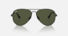 Ray-Ban Plus RB8089 Aviator Titanium 926731 Siyah Güneş Gözlüğü Fotoğrafı