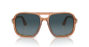 Persol Officina PO3328S  1213S3 Şeffaf Kahverengi Güneş Gözlüğü Fotoğrafı