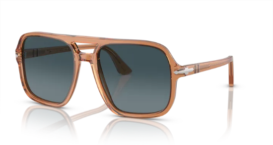 Persol Officina PO3328S  1213S3 Şeffaf Kahverengi Güneş Gözlüğü Fotoğrafı