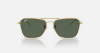 Ray-Ban Evolution RBR0102S Caravan Reverse 001/VR Arista Altin Güneş Gözlüğü Fotoğrafı