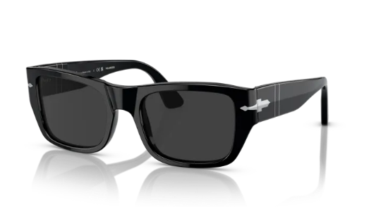 Persol Icona PO3268S  95/48 Siyah Güneş Gözlüğü Fotoğrafı