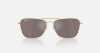 Ray-Ban Evolution RBR0102S Caravan Reverse 001/LB Arista Altin Güneş Gözlüğü Fotoğrafı