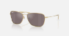 Ray-Ban Evolution RBR0102S Caravan Reverse 001/LB Arista Altin Güneş Gözlüğü Fotoğrafı