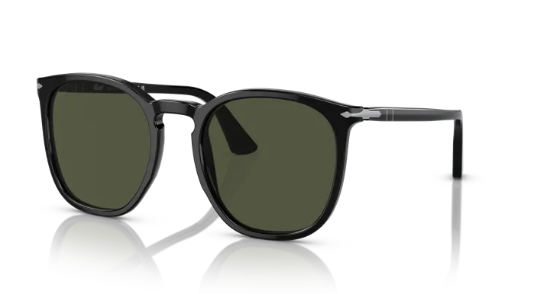 Persol Galleria PO3316S  95/31 Siyah Güneş Gözlüğü Fotoğrafı