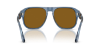Persol Icona Officina PO3310S Jean 121833 Şeffaf Koyu Mavi Güneş Gözlüğü Fotoğrafı