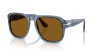 Persol Icona Officina PO3310S Jean 121833 Şeffaf Koyu Mavi Güneş Gözlüğü Fotoğrafı
