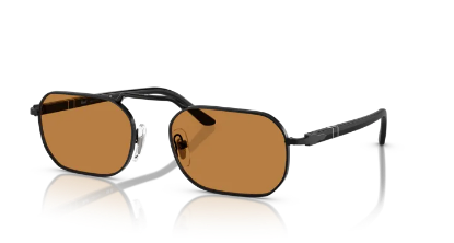 Persol Sartoria PO1020S  107853 Yari Parlak Siyah Güneş Gözlüğü Fotoğrafı