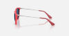 Ray-Ban Junior Kids Core RJ9060S Junior Erika 718180 Kauçuk Mercan Güneş Gözlüğü Fotoğrafı