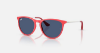 Ray-Ban Junior Kids Core RJ9060S Junior Erika 718180 Kauçuk Mercan Güneş Gözlüğü Fotoğrafı