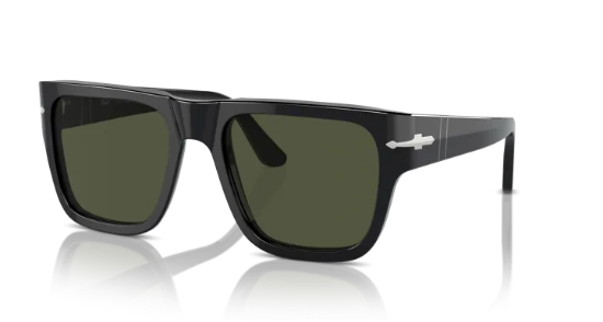 Persol Officina PO3348S  95/31 Siyah Güneş Gözlüğü Fotoğrafı